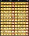 Jercecy 1-120 Number Chart Classroom Kids – Large Hundreds Pocket Chart with 135 Cards for Wall Poster – Teacher Must Have Math Supplies for Kindergarten, Elementary (Black)