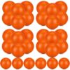 Jerify 40 Pack Playground Balls Bulk Colorful Inflatable Bouncy Dodgeball Handball Kickball for Kids Adults Ball Games, Gym, Camps, Picnic, Beach, School, Indoor and Outdoor Game(Orange,8.5 in)
