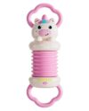 Jessruly Kids Accordion Unicorn Theme Pull Touch Dance Musical Activity Toy for Stroller Early Educational Sensory Toy with Soft Silicone Keys (Unicorn)