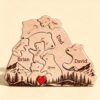 Jessruly Personalised Jigsaw Puzzle – Wooden Keepsake Box & Puzzle with Custom Name Option, Thoughtful Gift for Special Occasions (8P)
