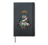 Jesus Christian Christmas Tree Men Women Kids Xmas Religious Hardcover Journal, Black