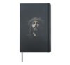 Jesus Christ Religious Christian Faith Easter Retro Graphic Hardcover Journal, Black