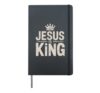 Jesus is King - Faith Christian Hardcover Journal, Black