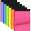 Jetec 6 Pcs Legal Pads Landscape Pad College Ruled 50 Sheets Pad Assorted Colors Writing Pads 11.75" x 8.5" Horizontal Notebook for Office Travel Supplies(Fluorescent Colors)