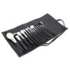 JFELDDIE 15 Strands Of White Wool Light Peak Animal Hair Makeup Brush Copper Tube Artist Set