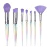 JFELDDIE 7piece Drill Cone Water Drop Pattern Makeup Brush Set Loose Foundation Make-up Eye Beauty Tools