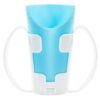 JFGLORIX Nosey Cups with Holder 8.7oz,Elderly Care Cups for Physical Therapy Recovery and Rehabilitation