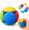 JFJXLM Sensory Activity Board Silicone Fidget for Stress Relief Calming Focus Anxiety 7.6"X4.05" Sensory Fidget for Ages 16+ & Adults with Autism Includes Portable Travel Bag & 12 Strings