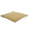 JHKNNK Cotton Chair Cushion with Cooling Support for Office Chairs and Students, Thick Summer Seat Pad with Ties, Washable and Comfortable Seat Cushion for Long Sitting