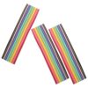 JHKNNK Double Sided Star Paper Strips Random Color 1620pcs for Folding Stars Solid Color Origami Paper Strips Stable and Decorative for Anytime DIY Projects
