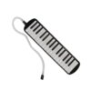 Jiawu Melodica 32 Key Beginner Instrument for Students and Kids with Excellent Sound Quality and Scratch ABS (Black)
