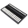 Jiawu Professional Blind Abacus for Math Concepts, Early Education Learning Tool - Durable ABS Desktop Abacus, Smooth Beads for Counting, Addition, Subtraction, Multiplication, 6.3 X