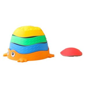 Jiawu Stepping Stones, Promotes Balance Non Slip Design Colorful Educational, Stepping Stones for Kids with 5 Pieces for Indoor Outdoor Play