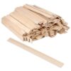 JIAYUET 200 Pcs 12 x 1 x 0.15 Inch Paint Stir Sticks, 30 x 2.5 x 0.4cm Wooden Paint Mixing Stick for DIY and Mixing