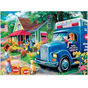 Jigsaw Puzzles 500 Pieces for Adults, 500 Pieces Puzzles for Adults Seniors, Challenging Puzzle Perfect for Game Night, Pieces Fit Together Perfectly Colorful Puzzle Gift for Friends 20.5 x 15 in