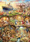 Jigsaw Puzzles for Adults 1000 Piece Puzzle for Adults 1000 Pieces Puzzle 1000 Pieces-Rabbit Underground Kingdom