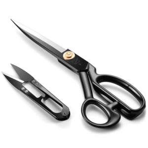 JINJIAN Heavy Duty 9 inch Fabric Scissors, Dressmaking Shears for Clothing