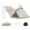 JISADER Pyramid Tent Camping, Automatic -Up Tent for Use, for Hiking