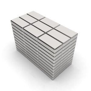 JIUMAG Magnets Neodymium,Super Strong Rare Earth Magnets,Muti-use Premium Neodymium Fridge Magnet,Heavy Duty Magnet Tiny for DIY，Crafts, Office, Dry Erase Board (10 * 5 * 2mm_90pcs)