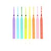 JKCK 8-Color Set of Double-Ended Erasable Highlighter Pens, Multi-Color Art Pens, Pens, Sketching Pens (Multicolor)