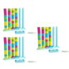 jklymm Stacking Role Play Costume Props Lightweight and Comfortable Colour Sorting Stack Rings Travel Stacking Game Festival Celebration Accessories