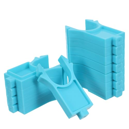 JOINPAYA 12pcs Stackable Pan Separator Clips for Baking Cooling Rack Support System, Nonslip Abs Material Compatible with Tray Sizes, for Large Batch Baking and Holiday Parties