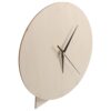 JOINPAYA DIY Round Blank Wooden Clock Dial for Easy Assembly and Educational Tool, Beige Handcrafted Wall Clock for Kindergarten Craft and Home Decor
