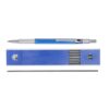 jojofuny 2 Sets Mechanical Pencils Blue for Marking with Metal and Mineral Mill Material, Moisture Resistant and Portable Automatic Drawing Pencils for Construction Workers and Businessmen