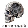 Jollitot City Skull Puzzles Adults Gifts Wooden 100 Pieces 8.5 * 7.8in