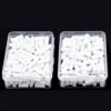 JOMPENS Erasers Bulk, 300PCS White Erasers with 2 Storage Boxes, Precision Pencil Erasers for Clean Correction, Soft Durable Rubber Erasers for Drawing Sketching School Office Supplies