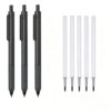 JOMPENS Mechanical Pencil Set, 3 Pack HB Lead Pencils With 5 Lead Refills, Anti-Slip Grip Drafting Pencil for Students Artists Office