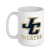 Joseph City High School Wildcats Theater Ceramic Mug, White, 15oz