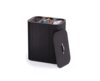 Joseph Joseph Tota Trio Luxe 90-Liter Bamboo Laundry Hamper Separation basket with Lid, 3 Removable washing bags with Handles, Black