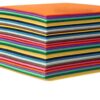 JOSNAAN 80PCS, 8" x 12", 1mm Stiff Felt Fabric Sheets, 40 Assorted Colors, Felt Sheets for Crafts, DIY, Patchwork, Sewing Projects and Decoration (Colorful, 8 x 12 inches(80pcs))