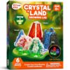 JOVA Klever Kits Crystal Land Growing Lab- Craft Kits for Kids Aged 8+ Science Gifts with 6 Unique Natural Elements and Light-Up Base, STEM Activities Birthday Gift
