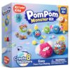 JOVA Klever Kits Pompom Monster Kits- DIY Plush Backpack Keychains, Pom Pom Crafts for Kids Aged 4+ Kid Felt Kits, Arts & Crafts for Boys Girls Birthday Party Gift Toy