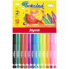JoyCat 12-Color Washable Smelly Markers for Kids, Scented Art Set