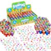 JOYIN 100 Pcs Assorted Stamps for Kids Self-Ink Stamps (50 Different Designs, Dinosaur, Zoo Safari Stampers) for Party Favor, Carnival Prizes, School Classroom Gift Stuffers, Treasure Box Toys
