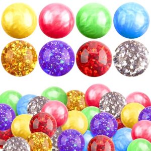 JOYIN 24 Pack Mini Stress Balls, Squishy Balls for Adults, Stress Relief Fidget Toys Bulk, Glitter Squeeze Sensory Toys for Kids, Party Favors, Birthday Gifts Goodie Bags Stuffers