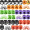 JOYIN 36 PCS Halloween Coil Spring Toys, Mini Spring Toys Bulk, 6 Designs Quiet Toys for Kids Party Favor Supplies, Trick or Treating, Classroom Gift Exchange, Carnival Game Prizes