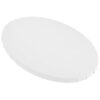 JOYOFREELY Oval Linen Canvas Board with White Wooden Frame Smooth Blank Acrylic Painting Canvas for DIY Crafts and Art Supplies 11.6x7.9in Oval Shape