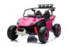 JOYRACER 24V Kids Ride on Toys w/800W Motors, 20" 2-Seater Ride On Car with Remote Control, Searchlights, Metal Frame, 4-Wheel Suspension, Trunk, Bluetooth, Electric Vehicle for Kids Ages 3-8, Pink
