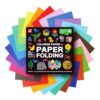 JOYSAM Origami Paper kit for Kids Ages 5-8 8-12, made in Korea, Double sided colored, 500 sheets, 50 Colors, 6x6 Square, DIY art craft projects, easy guide book, QR Video tutorial included