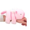 JPORSHU Cute Capybara Slap Bracelet Plush，Stuffed Animal Capybara Huggers Slap ，Stuffy Toy Birthday Gift for Boys Girls Kids Teens Adults (Pink)