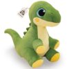 Jrystar Weighted Dinosaur Stuffed Animal, Large Dinosaur Plush Toys, 24" 4.4lbs Weighted Dino Plush, Big Stuffed Dino Plushie Gifts for Kids Boys Girls on Birthday Children's Day Christmas