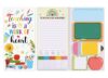 JSRQT Teacher Sticky Notes, Teacher Appreciation Gifts, Sticky Notes Bulk Stuff Stickers, Blackboard Self-Stick Writing Memo Pads Note, Notepad School Office Supplies, Teaching is A Work of Heart