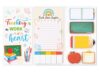 JSRQT Teacher Sticky Notes, Teacher Appreciation Gifts Stuff Stickers, Blackboard Self-Stick Note Pads Writing Memo Pads, Sticky Notes Bulk Notepad School Office Supplies, Teaching is A Work of Heart