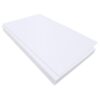 Jtnohx Felt for Crafts, 16 Pcs Felt Fabric, 7"×11.3" Stiff Felt Sheets, Craft Felt Square for Sewing (White)