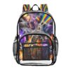 Jucciaco PVC Backpacks P2471_20260702063025988_2f3de8d9_0_gpt Girls Boys Large Clear Decor Transparent Backpack School See Through Bookbag Waterproof Fashion Activities Learning Work And Travel Bag