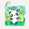 Jugamos a buscar / Let's Play Peek-a-Boo (Spanish Edition): Libro de tela suave en español para bebés entre 0 y 36 meses. Interactivo, con solapas, ... y un espejo. (Mis primeros cuentos de bebé)